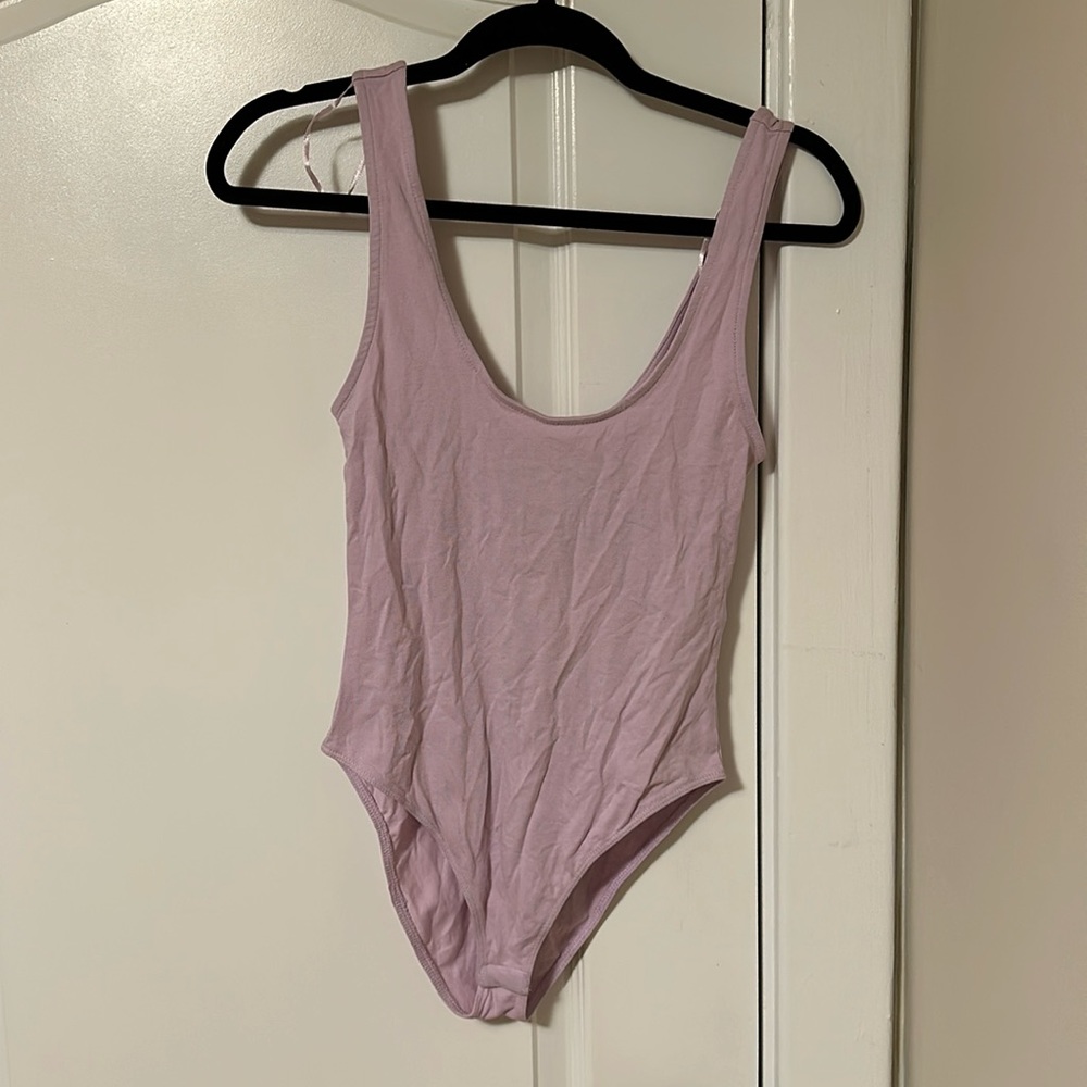 Zara light purple bodysuit